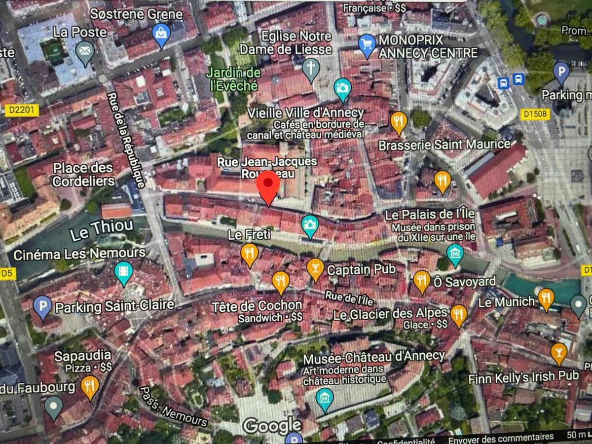 Bel Appartement, 2 Chambres, Annecy Coeur De Ville Esterno foto