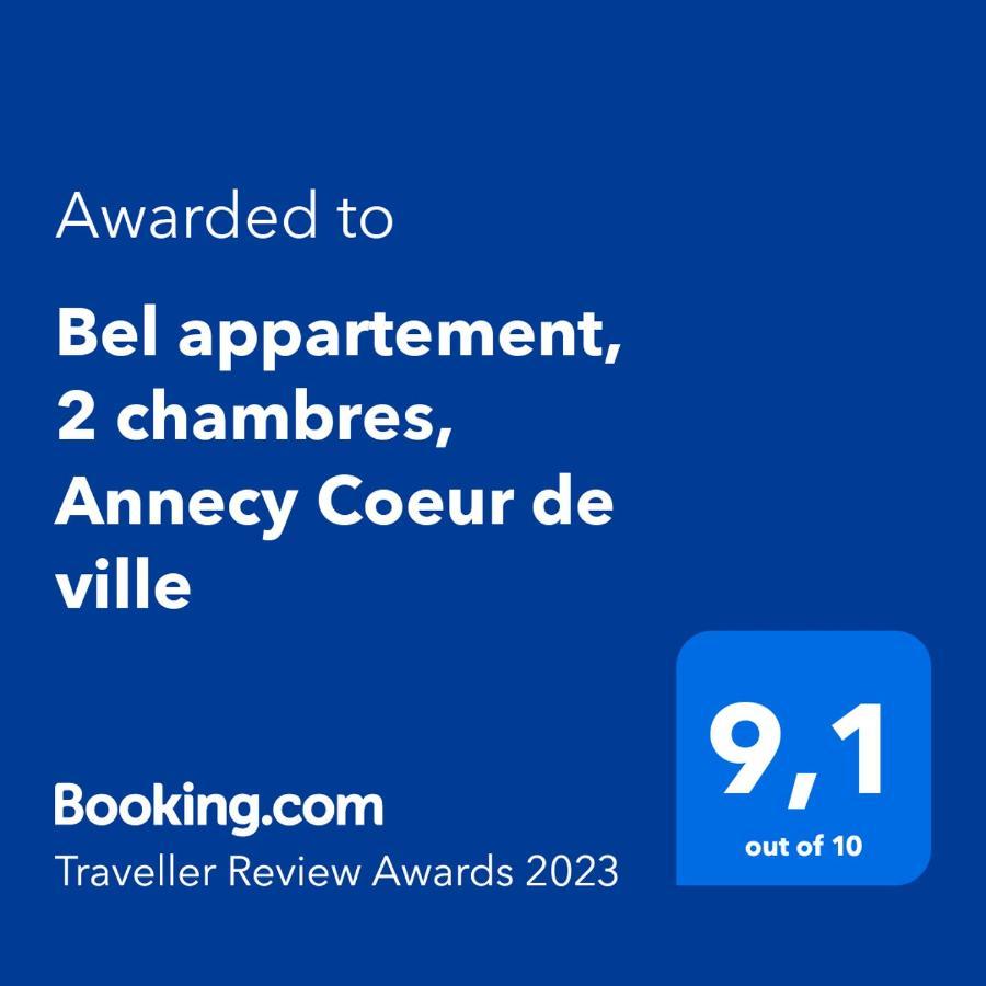 Bel Appartement, 2 Chambres, Annecy Coeur De Ville Esterno foto