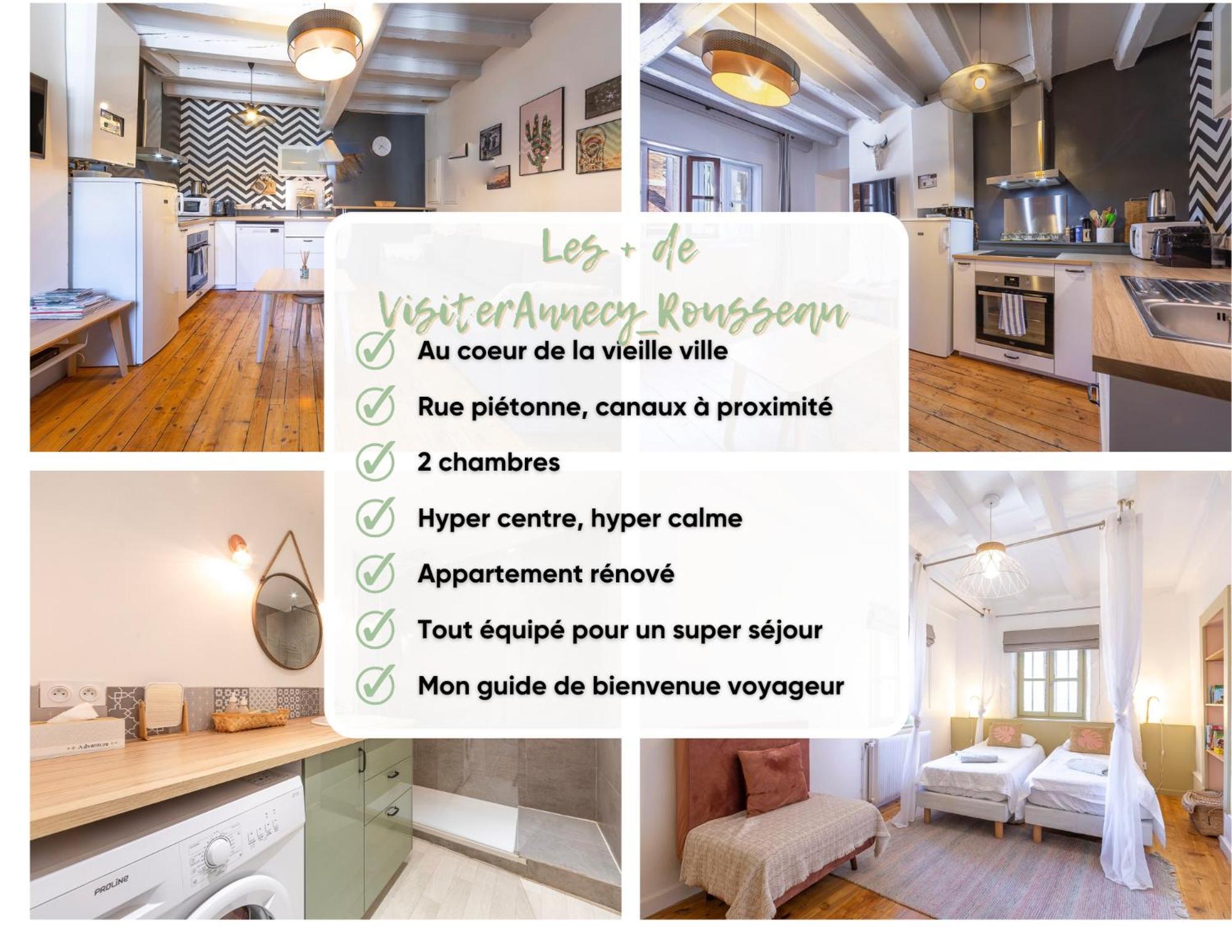 Bel Appartement, 2 Chambres, Annecy Coeur De Ville Esterno foto